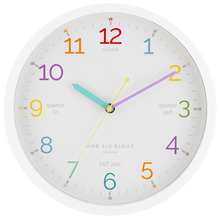 30cm Learn The Time Silent Wall Clock
