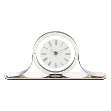 Hamptons Glass Mantel Clock