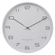 White Pixie Silent Wall Clock