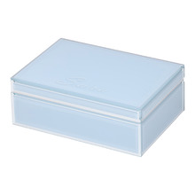 Large Sara Personalised Glass Jewellery Box