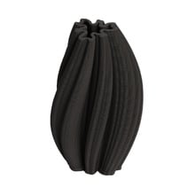 Black Mila Ceramic Vase