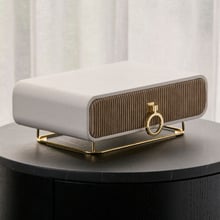 Camille Faux Leather Jewellery Box