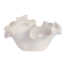 White Heather Ceramic Decorative Bowl