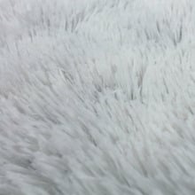 Shaggy Faux Fur Round Pet Mat