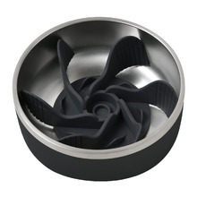 Balto Insulated Dog Bowl with Slow Feeder Insert