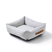 Brody Linen-Look Dog Bed