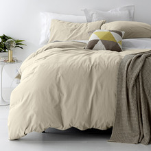 Stone European Vintage Cotton Quilt Cover Set
