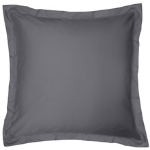 Charcoal Breathe Cotton European Pillowcase
