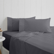 Charcoal Breathe Cotton Sheet Set