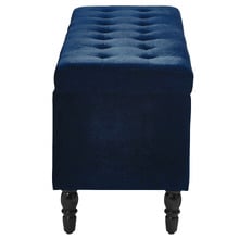 Velvet Luxe Bed Bench Ottoman