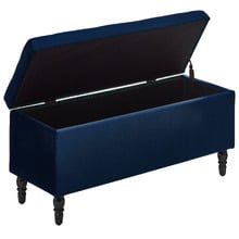 Velvet Luxe Bed Bench Ottoman