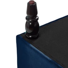 Velvet Luxe Bed Bench Ottoman