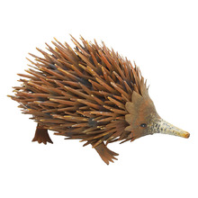 Hedgehog Iron Garden Statue