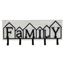 5 Hook Family Wall Hanger