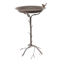 Branched Metal Bird Feeder on Stand