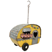 Colourful Caravan Hanging Birdhouse