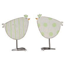 2 Piece Trendy Chooks Statue Set