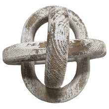 3 Link Wooden Table Ornament