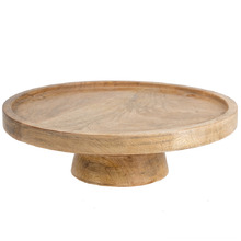 30cm Beryll Mango Wood Cake Stand