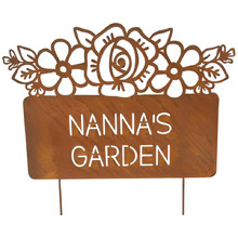 Lolly Nanna's Garden Iron Stake