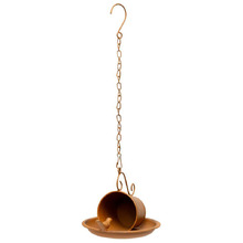 Kinsley Cup & Saucer Hanging Bird Feeder
