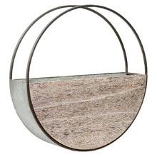 Odie Faux Plant in Wall Planter