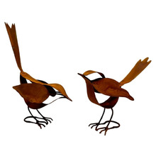 2 Piece Nancy Bird Statue Set