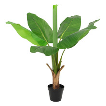 90cm Potted Faux Banana Tree
