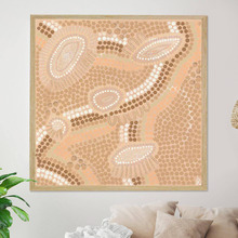 Journey Lines  Framed Wall Art