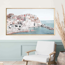 Blush Hilltop Framed Print