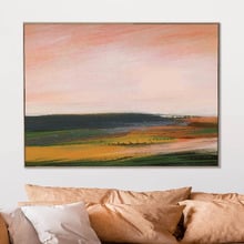 Cyprian Landscape Framed Canvas Wall Art