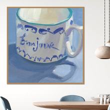 Bonjour Canvas Wall Art