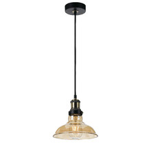 Jidlo 1 Light Glass Pendant