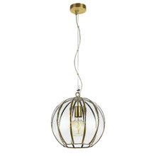 Brass Narjran 1 Light Metal Pendant