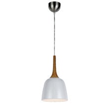 Kolem White Metal Pendant Light