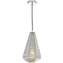 Tall Levy Metal Pendant Light