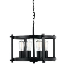 Jerome 4 Light Metal Pendant