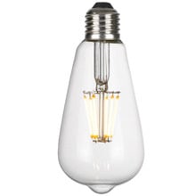 Rift E27 Drop 8W Pilot LED Filament Bulb