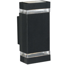 Aloe Up & Down Aluminium Wall Light