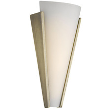 Kuzel Aluminum Glass Flush Mount Wall Light