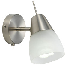 Bruce Metal & Glass Wall Light