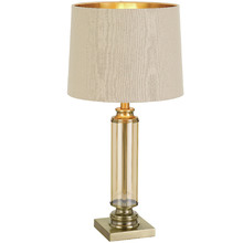 65cm Dorcel Glass Table Lamp