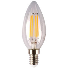 Luxor E14 Candle 4W Dimmable LED Filament Bulb