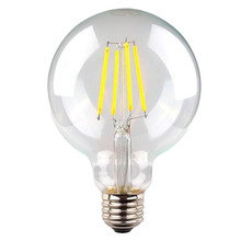 Ohm E27 Round 8W 13.5cm Dimmable LED Filament Bulb