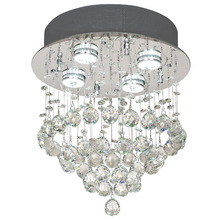 Edith 4 Light Flush Mount Chandelier
