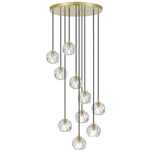 Zaha 10 Light Pendant