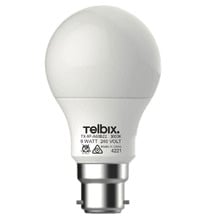 Eventide B22 Pear 6W Matte Opal LED Bulb (Set of 2)
