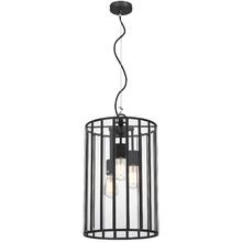 Vezni 3 Light Metal & Glass Pendant