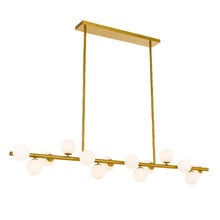Kilby Iron 14 Light Linear Pendant