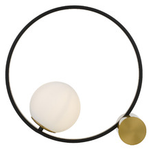 Aerial Metal & Glass Table Lamp